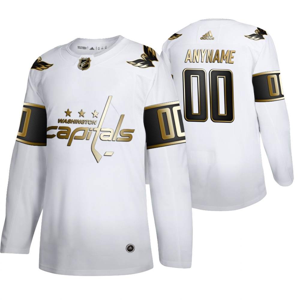 Capitals Custom Men's Authentic NHL Golden Edition Jersey