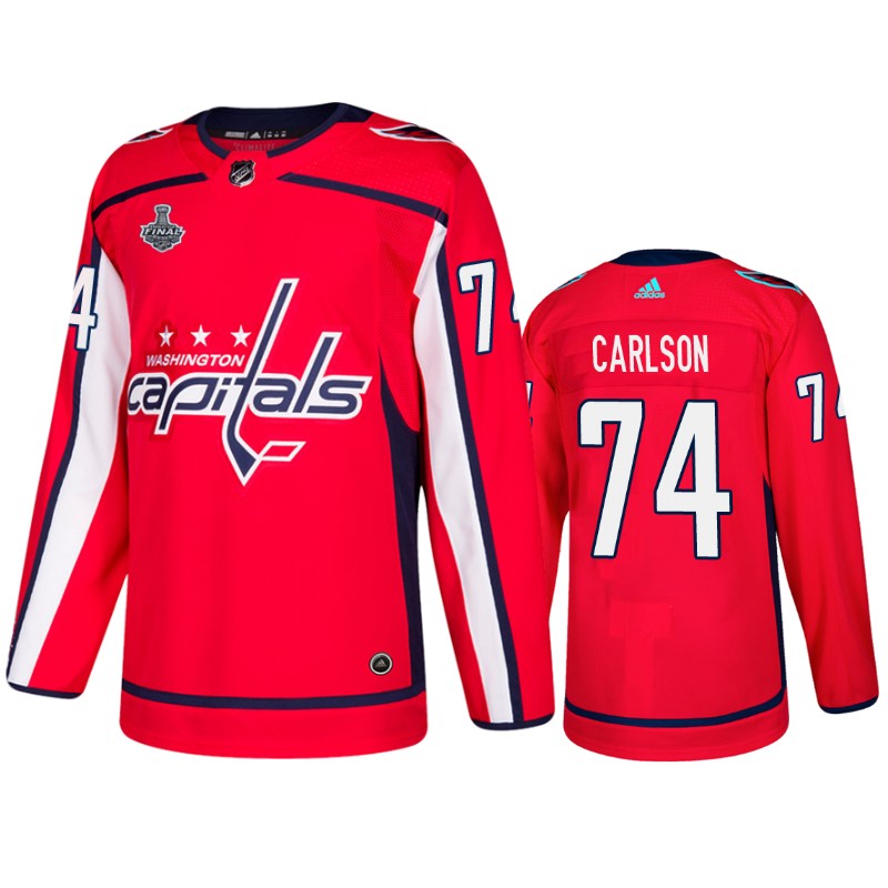 Capitals John Carlson Red Home Jersey