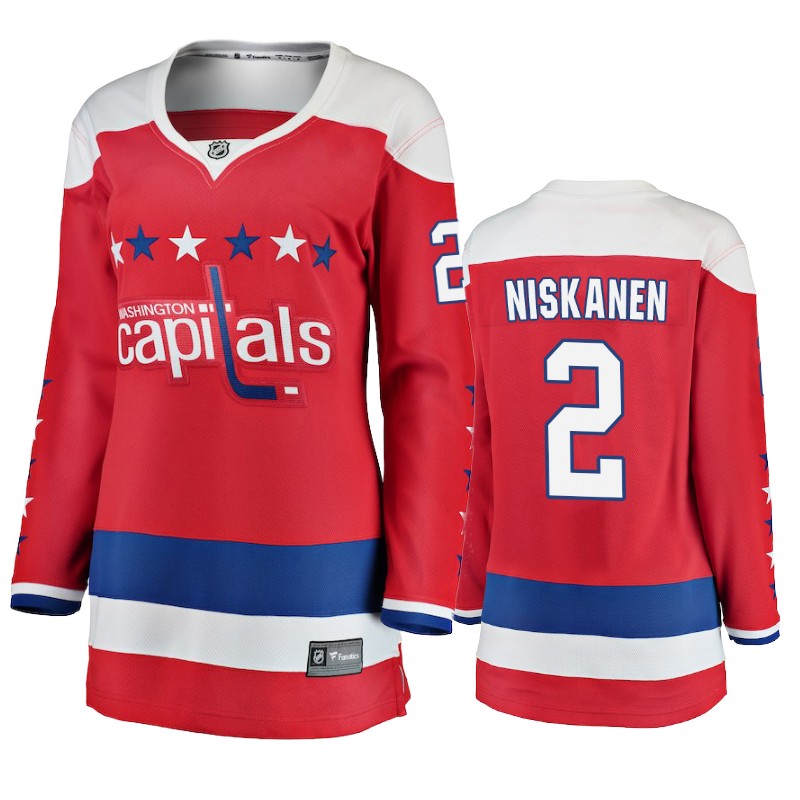 Capitals Matt Niskanen Red Fanatics Branded Alternate Jersey
