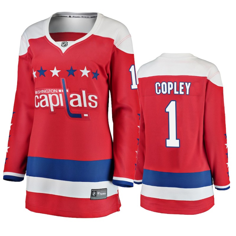 Capitals Pheonix Copley Red Fanatics Alternate Jersey