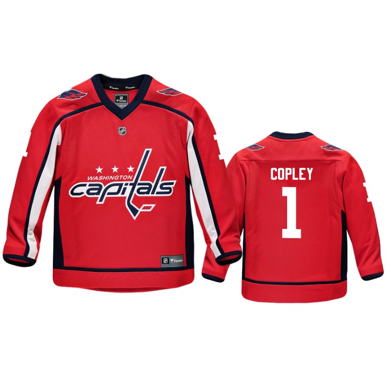 Capitals Pheonix Copley Red Replica Player Home Jersey