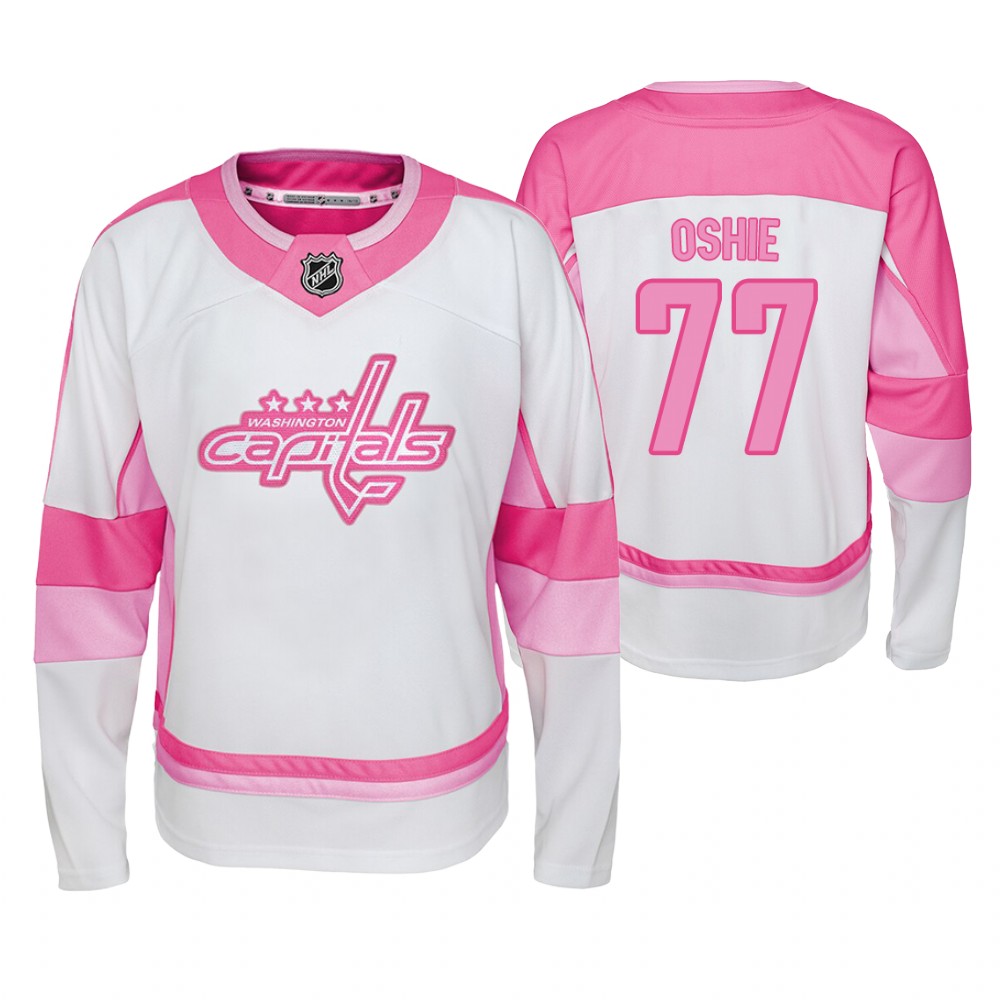 Capitals T. J. Oshie Player 2019-20 Fishion Girl Jersey