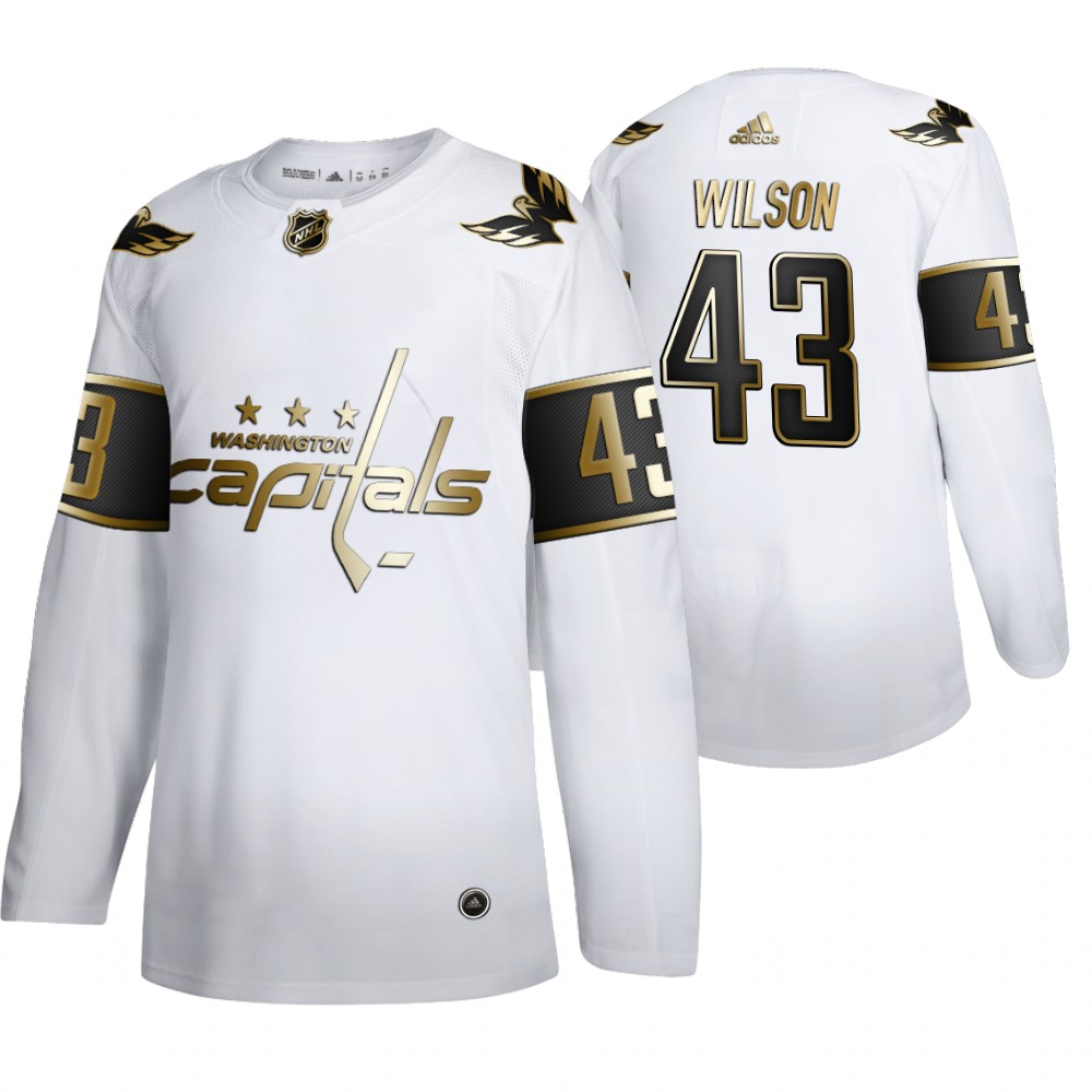 Capitals Tom Wilson Men's Authentic NHL Golden Edition Jersey