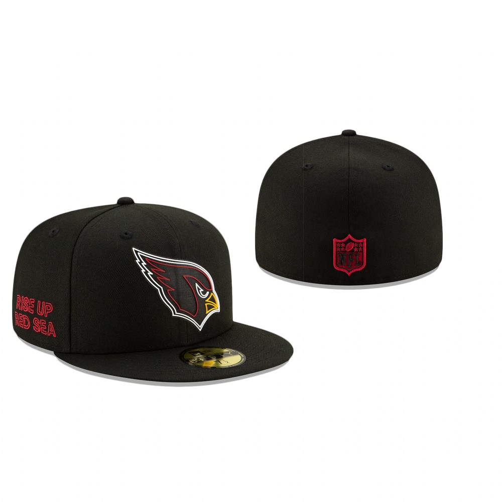 Cardinals Black 2020 NFL Draft 59FIFTY Fitted Hat