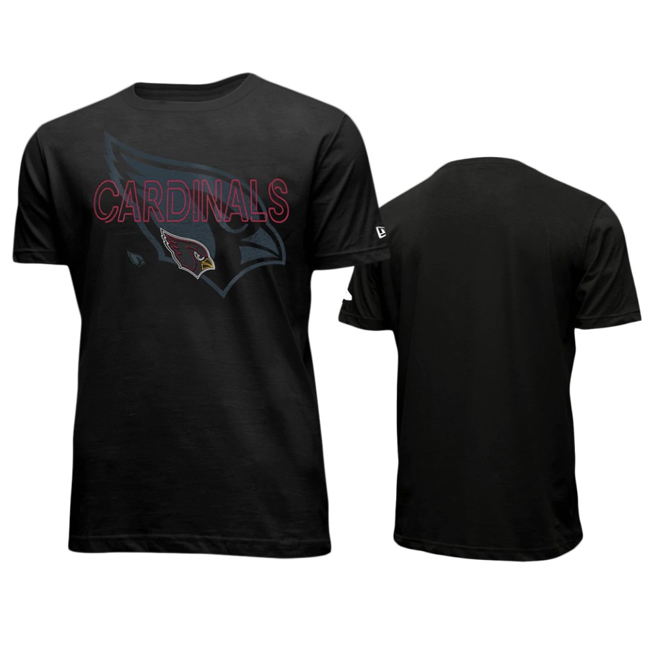 Cardinals Black 2020 NFL Draft Cap Hook Up T-Shirt