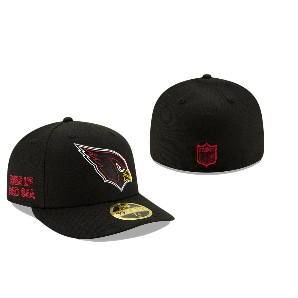 Cardinals Black 2020 NFL Draft Low Profile 59FIFTY Hat