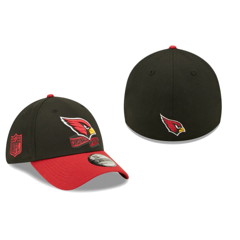 Cardinals Black 2022 Sideline 39THIRTY SEC Flex Hat