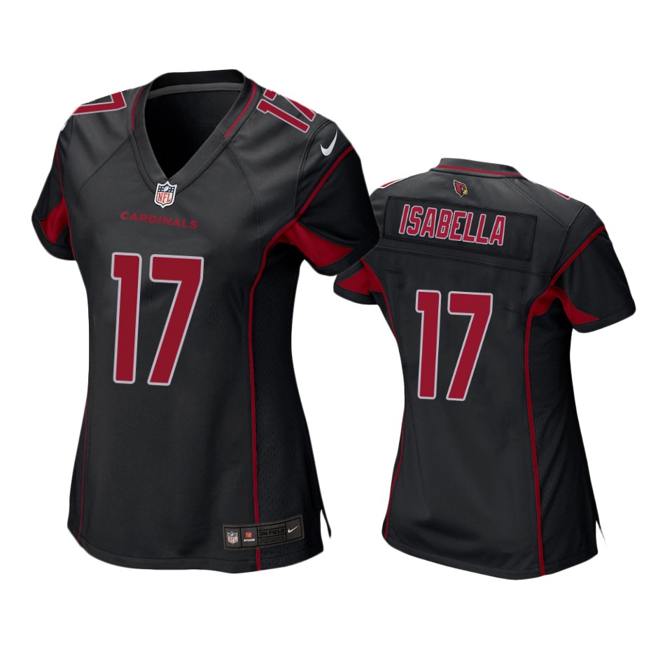 Cardinals Black Andy Isabella Alternate Game Jersey