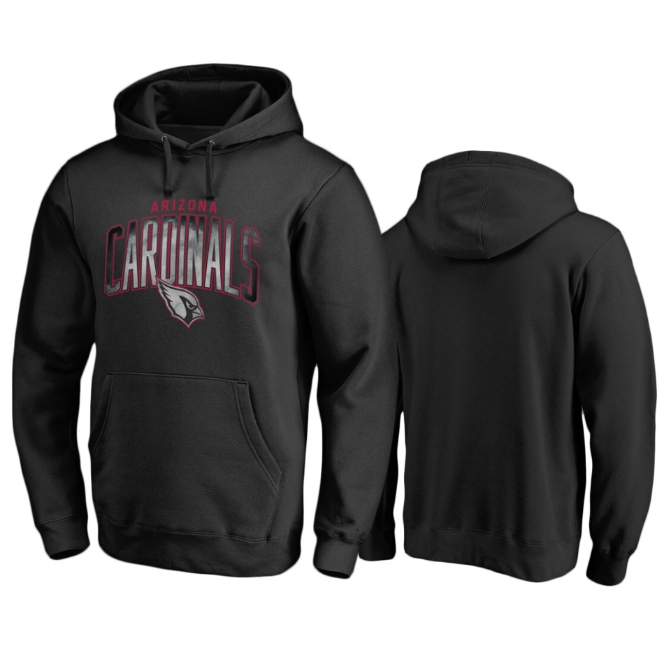 Cardinals Black Arch Smoke Hoodie