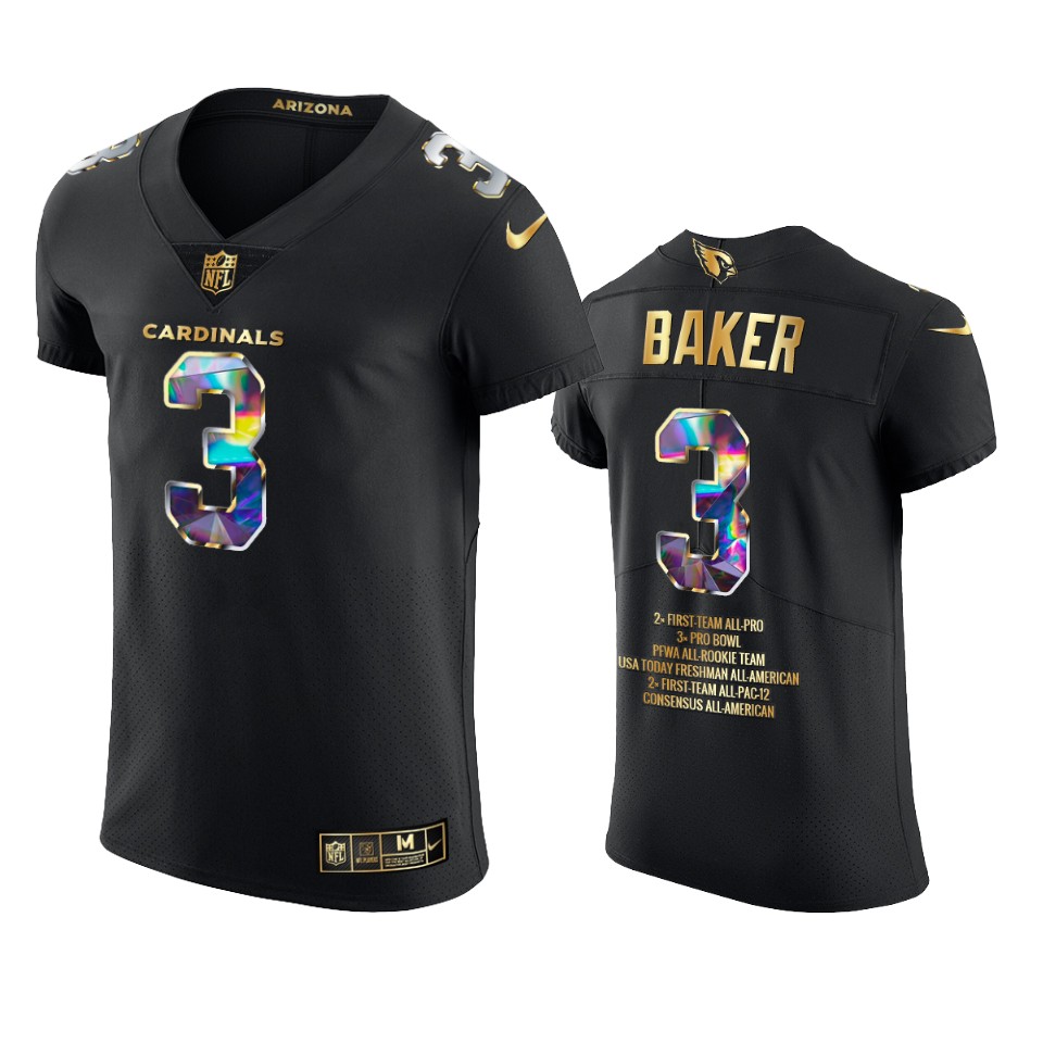 Cardinals Black Budda Baker Career Highlights Diamond Jersey