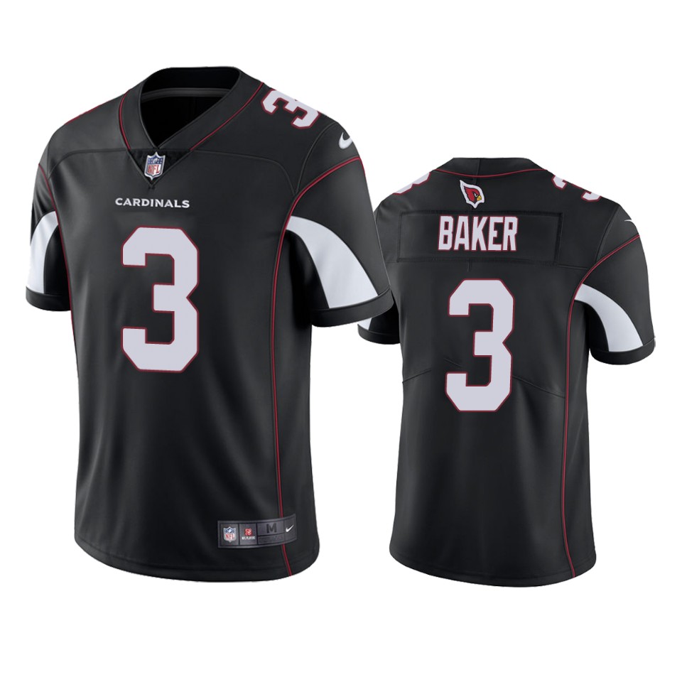 Cardinals Black Budda Baker Vapor Limited Men's Jersey