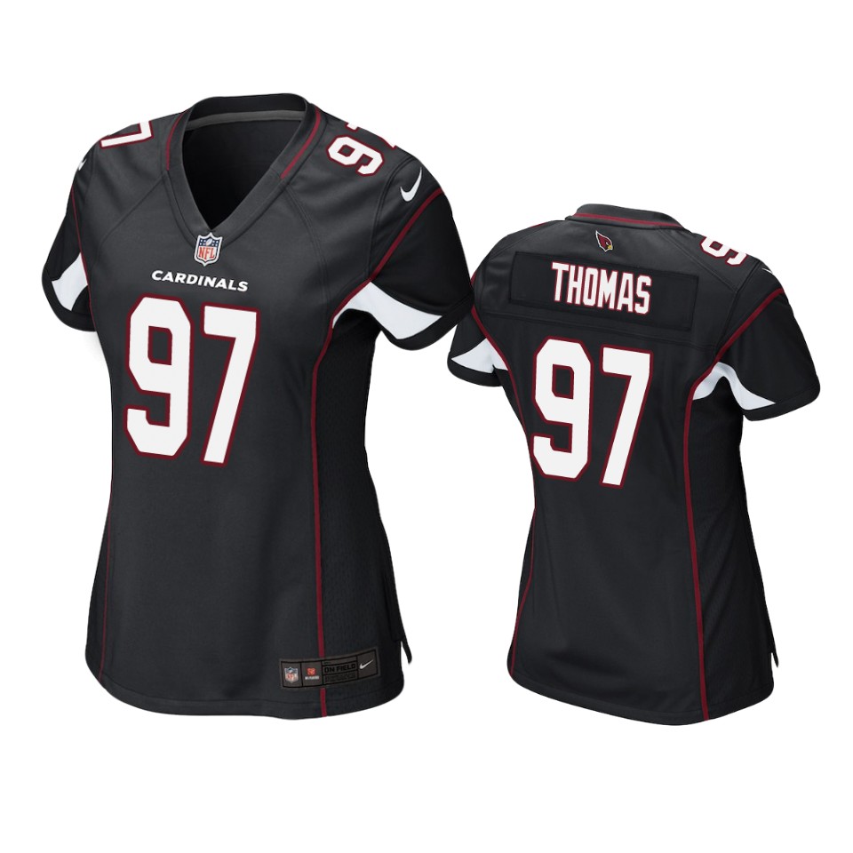 Cardinals Black Cameron Thomas Game Jersey