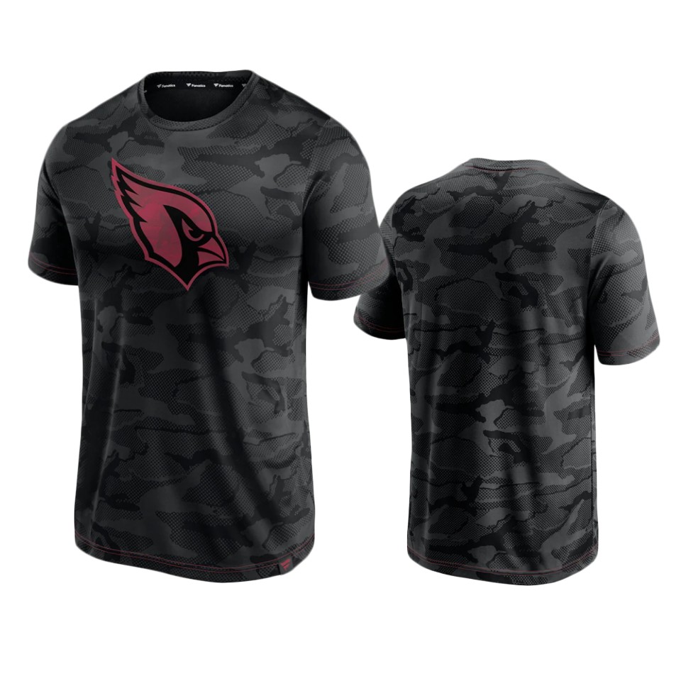 Cardinals Black Camo Jacquard T-Shirt