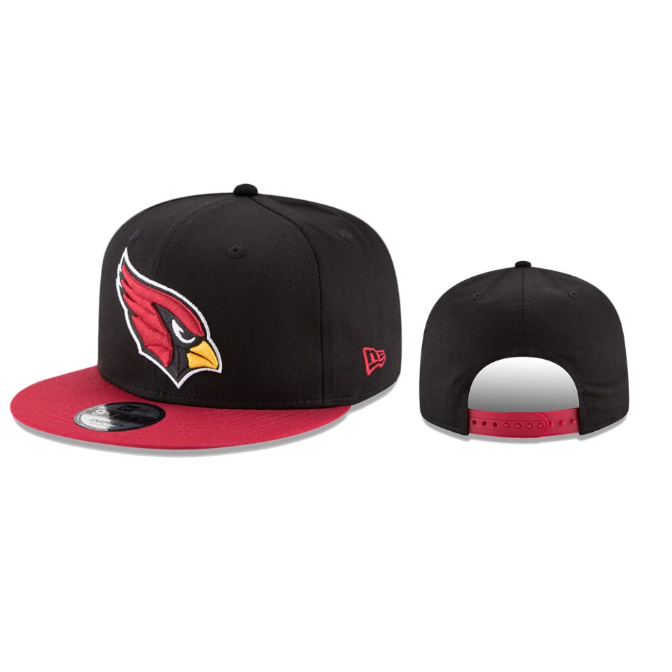 Cardinals Black Cardinal 2-Tone Basic 9FIFTY Snapback Hat