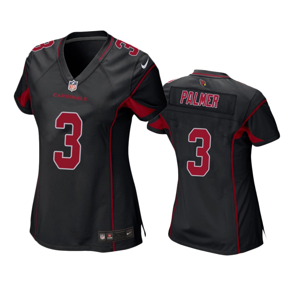 Cardinals Black Carson Palmer Alternate Game Jersey