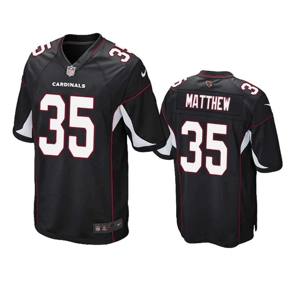 Cardinals Black Christian Matthew Alternate Game Jersey