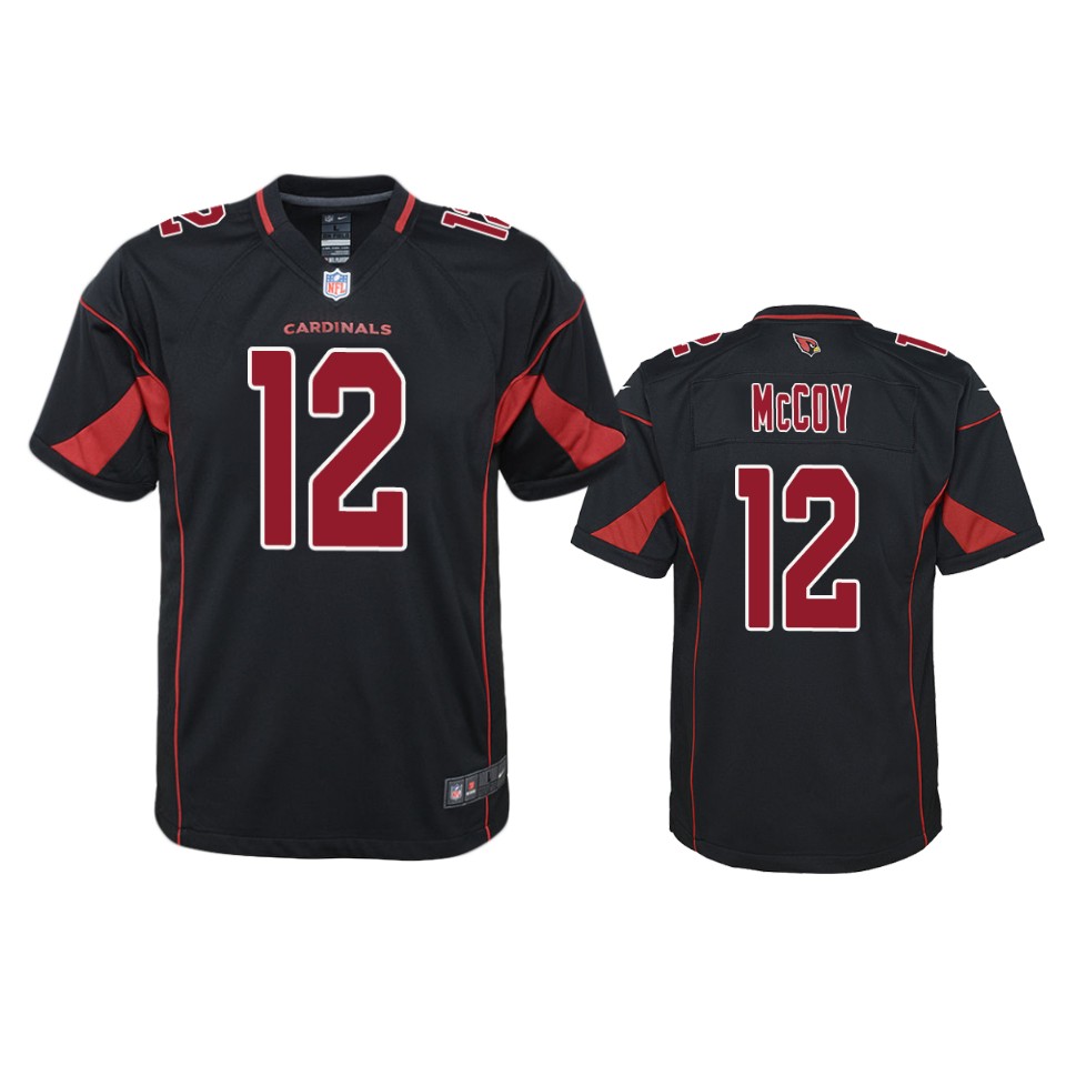 Cardinals Black Colt McCoy Color Rush Game Jersey