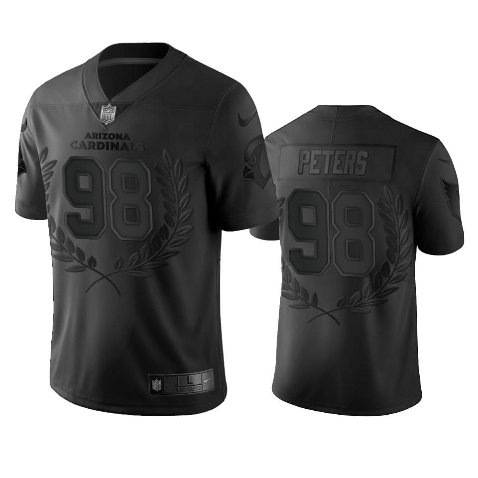 Cardinals Black Corey Peters Limited Jersey
