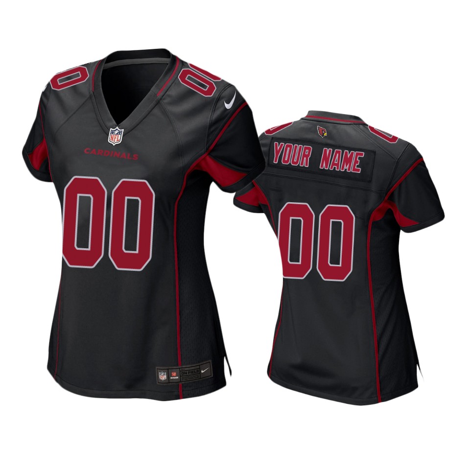 Cardinals Black Custom Alternate Game Jersey