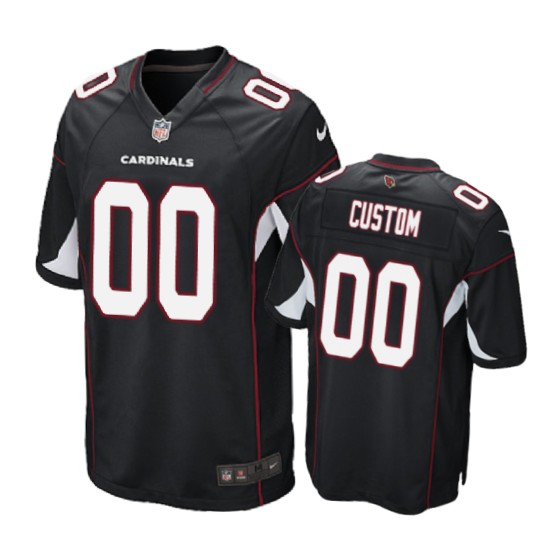 Cardinals Black Custom Game Jersey