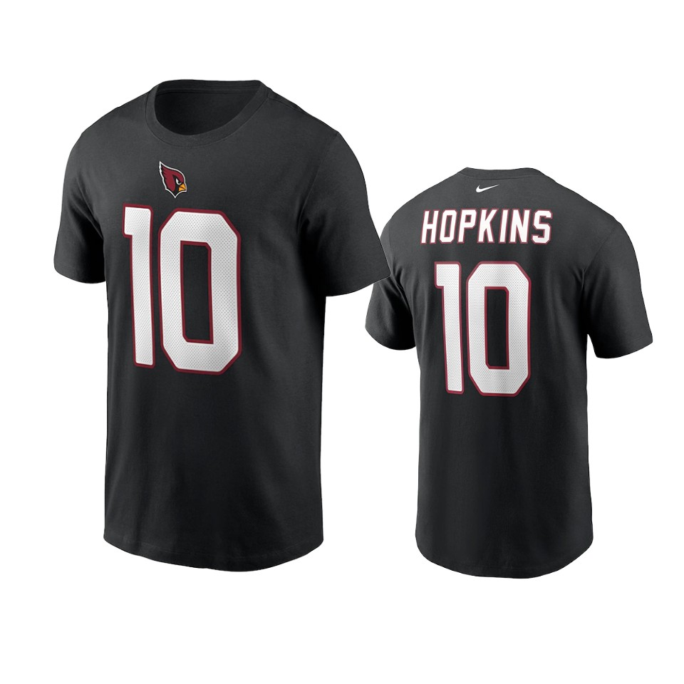 Cardinals Black DeAndre Hopkins Name & Number Men's T-shirt