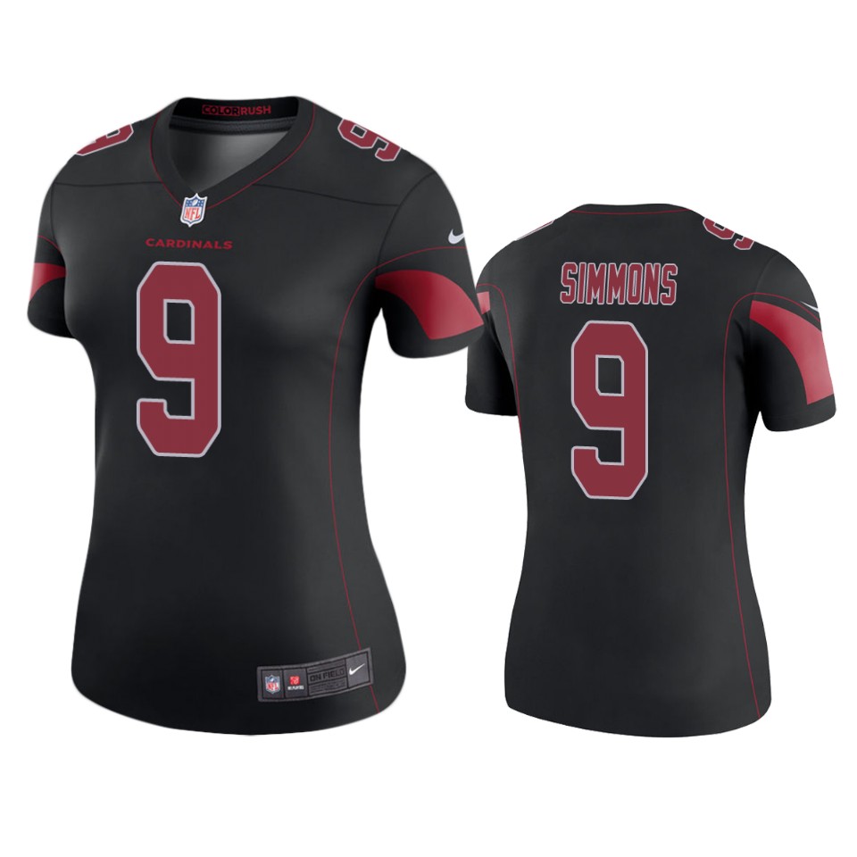 Cardinals Black Isaiah Simmons Color Rush Legend Jersey