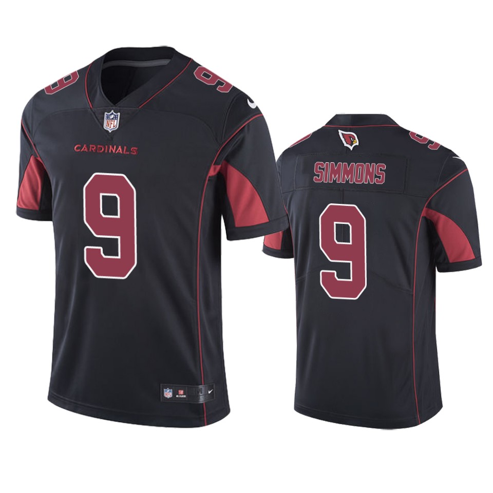 Cardinals Black Isaiah Simmons Color Rush Limited Jersey