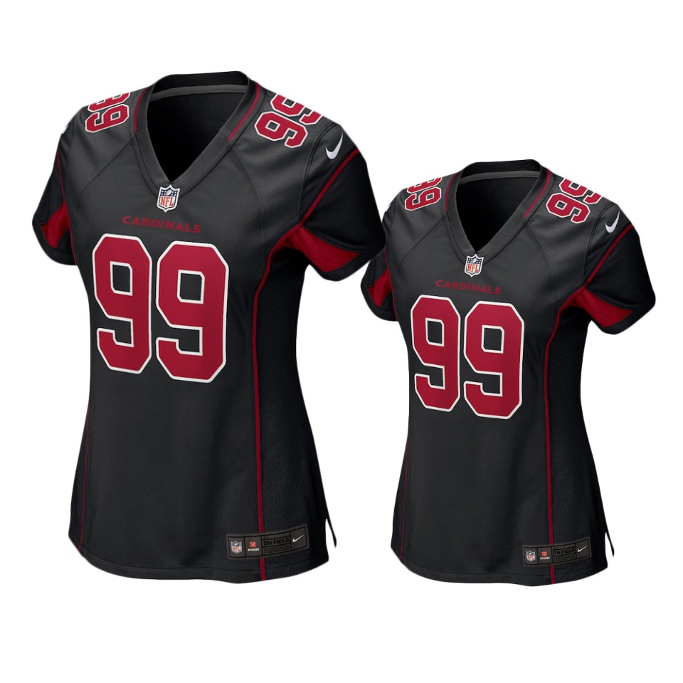 Cardinals Black J.J. Watt 2nd Alternate Game Jersey