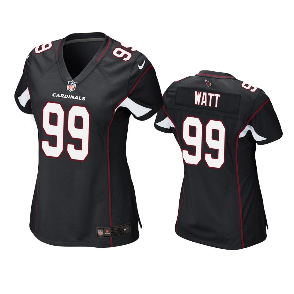Cardinals Black J.J. Watt Game Jersey