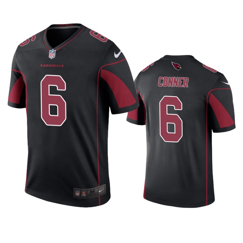 Cardinals Black James Conner Color Rush Legend Men's Jersey