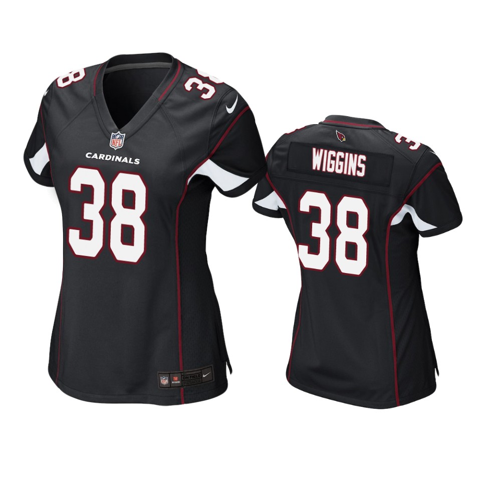Cardinals Black James Wiggins Game Jersey