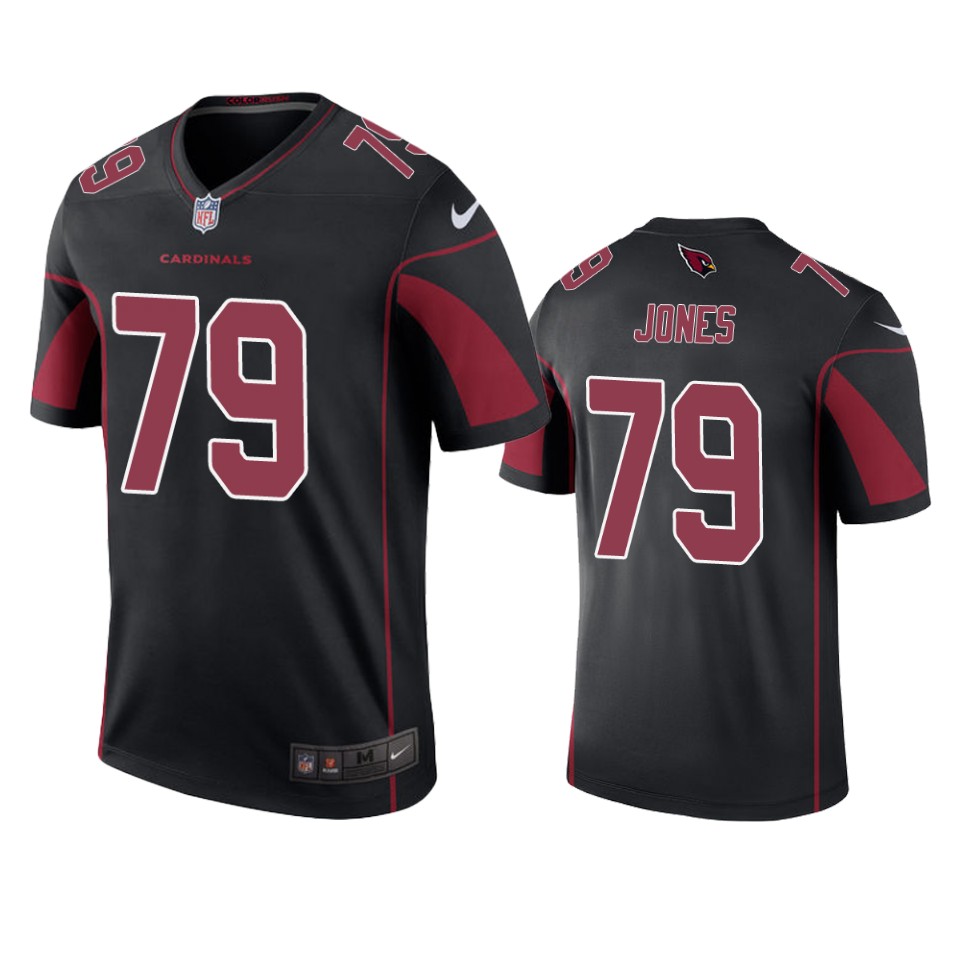 Cardinals Black Josh Jones Color Rush Legend Men's Jersey