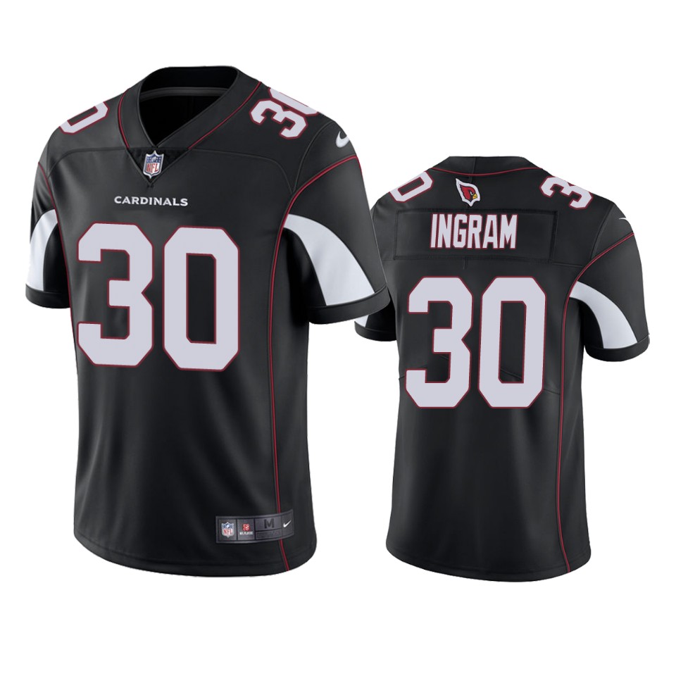 Cardinals Black Keaontay Ingram Vapor Limited Jersey
