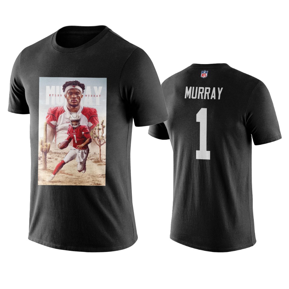 Cardinals Black Kyler Murray Player Graphic T-Shirt