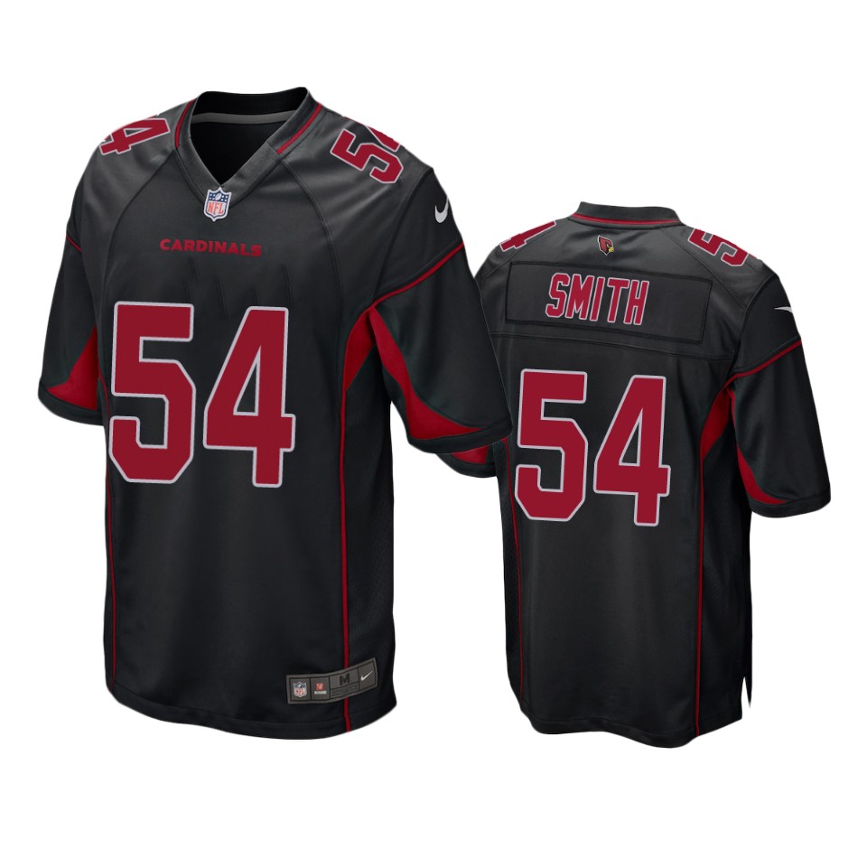 Cardinals Black Lecitus Smith 2nd Alternate Game Jersey
