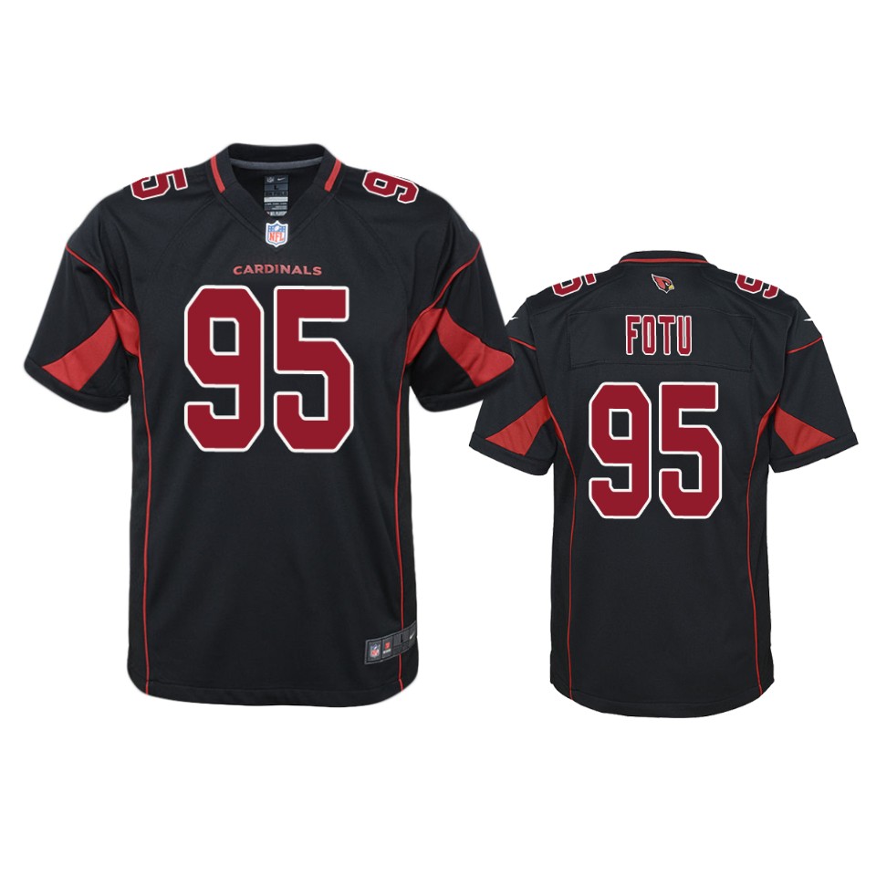 Cardinals Black Leki Fotu Color Rush Game Jersey