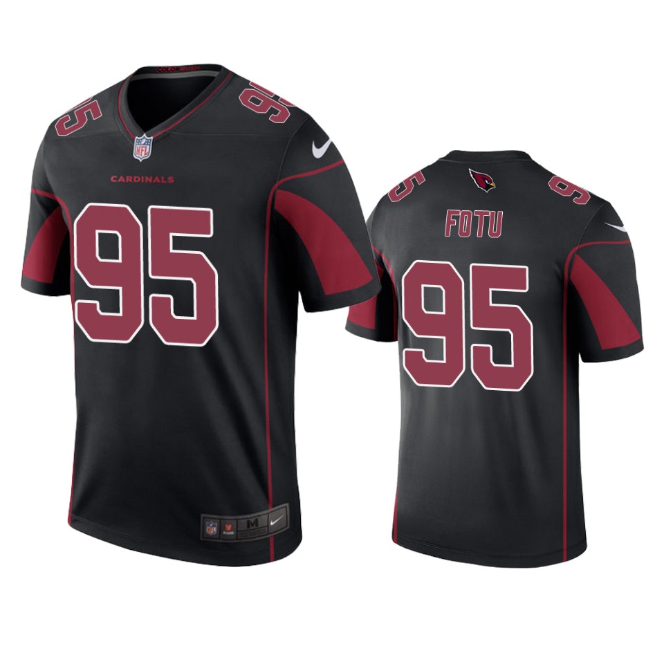 Cardinals Black Leki Fotu Color Rush Legend Men's Jersey