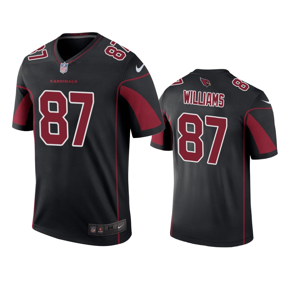 Cardinals Black Maxx Williams Color Rush Legend Men's Jersey