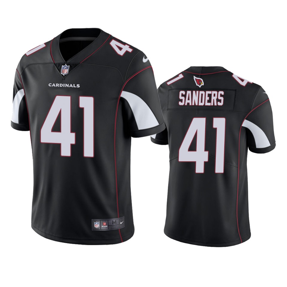 Cardinals Black Myjai Sanders Vapor Limited Jersey