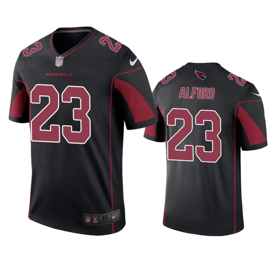 Cardinals Black Robert Alford Color Rush Legend Men's Jersey