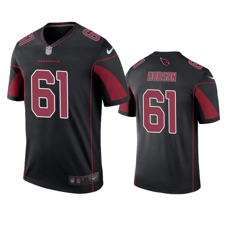 Cardinals Black Rodney Hudson Color Rush Legend Men's Jersey