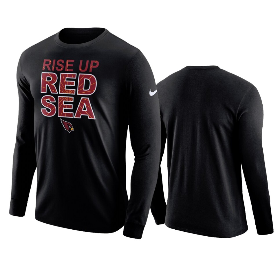 Cardinals Black Sideline Local Long Sleeve T-Shirt