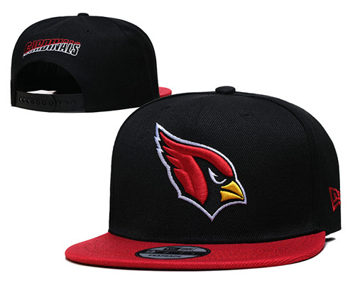 Cardinals Black Snapback Hat --TX