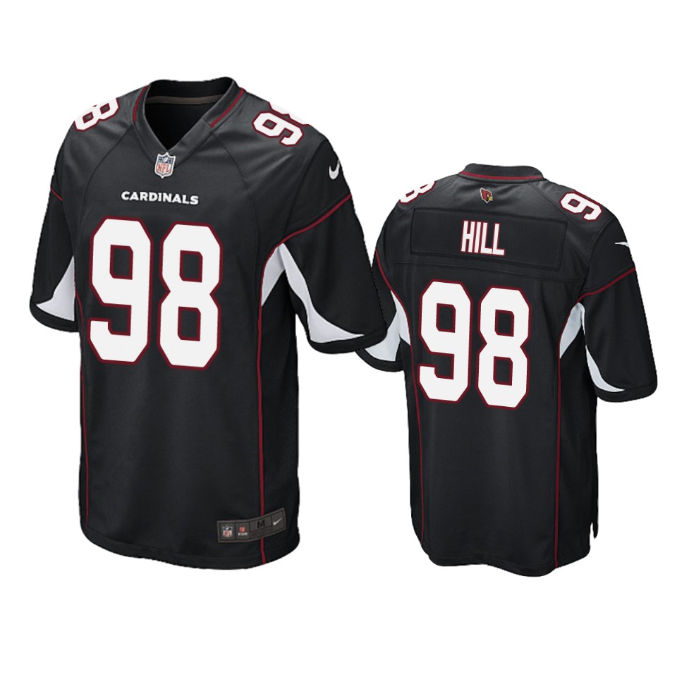 Cardinals Black Trysten Hill Alternate Game Jersey