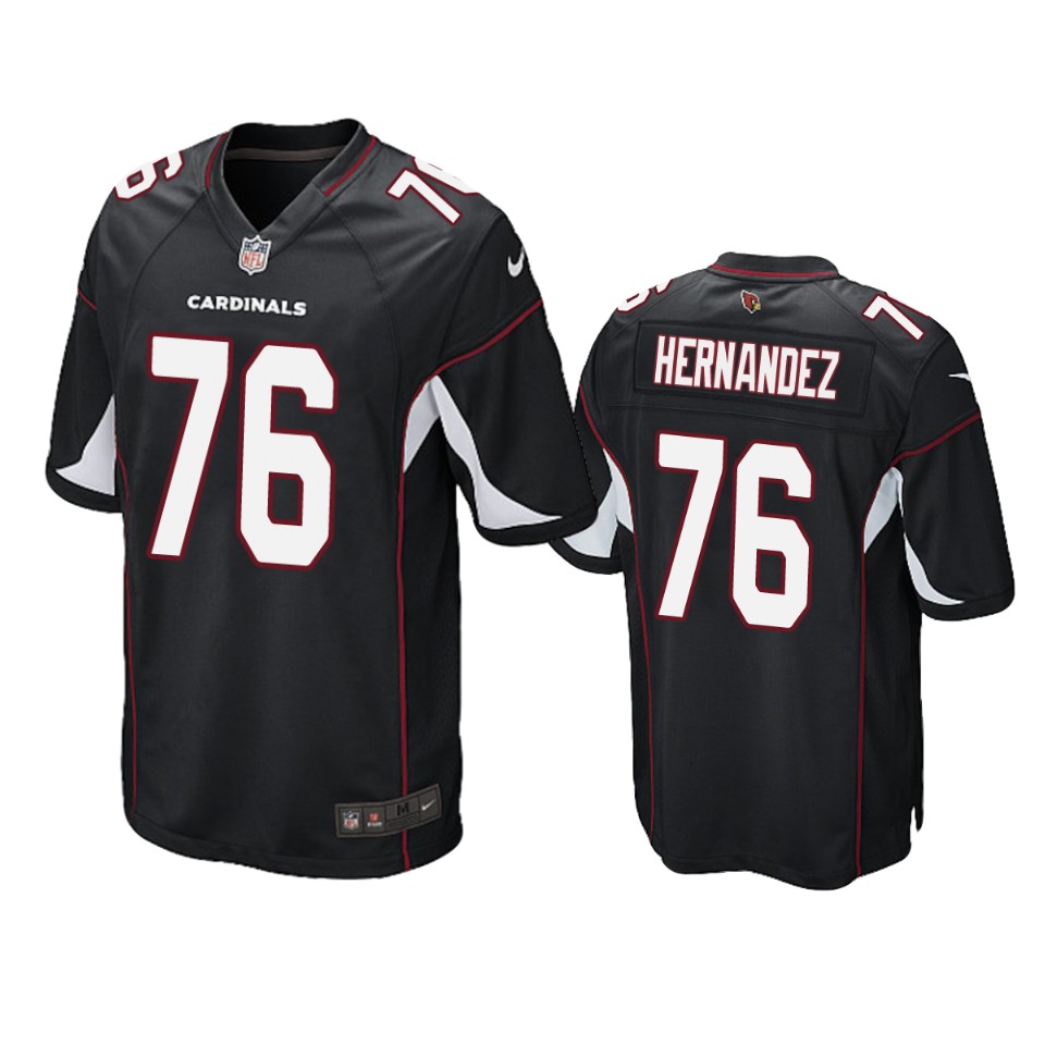 Cardinals Black Will Hernandez Alternate Game Jersey