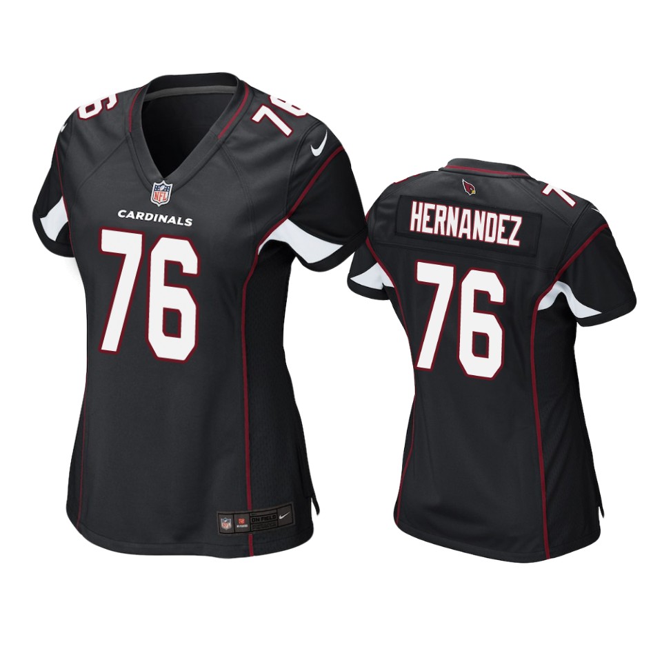 Cardinals Black Will Hernandez Game Jersey