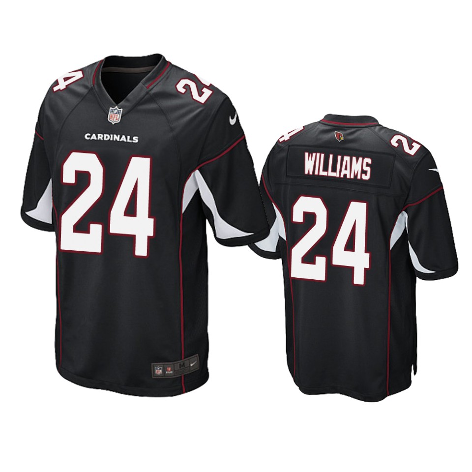 Cardinals Black Williams Alternate Game Jersey