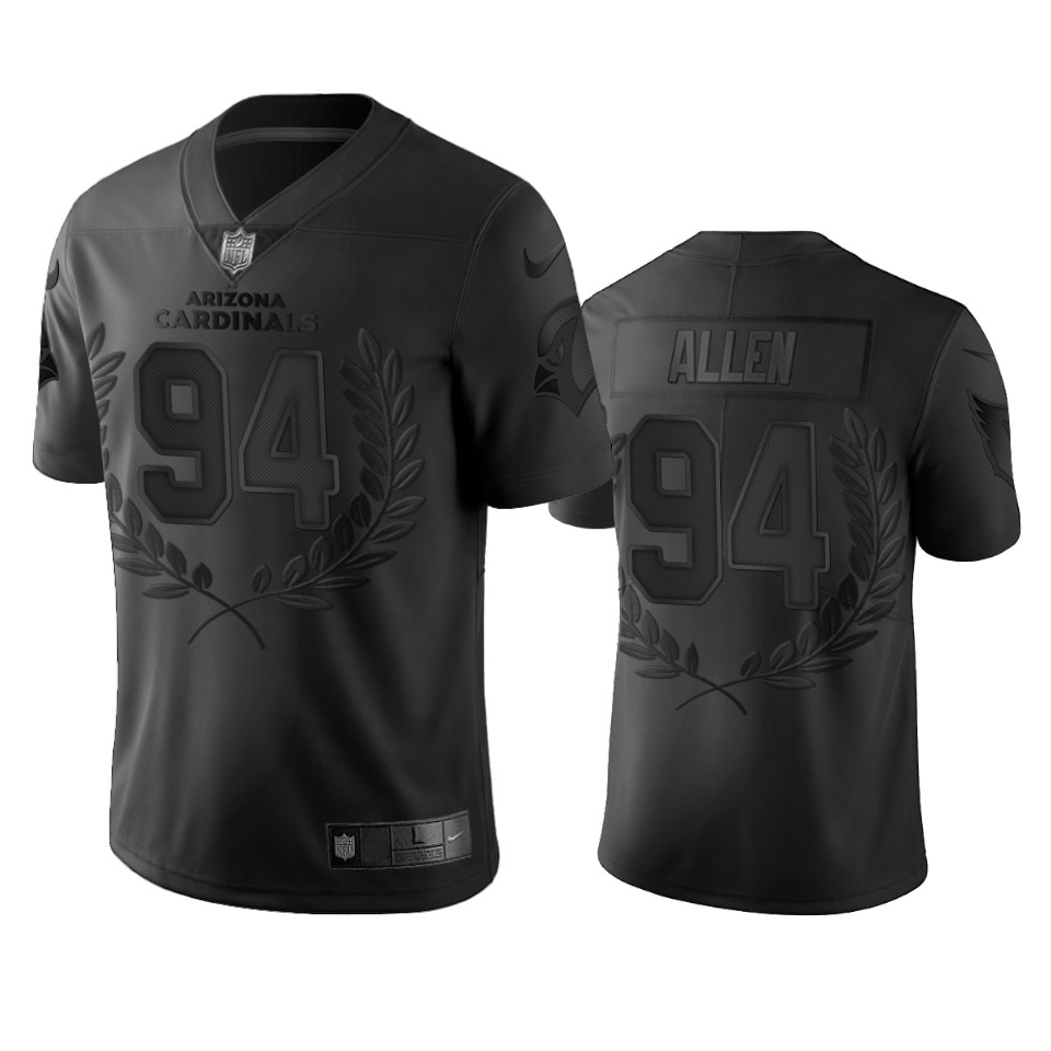 Cardinals Black Zach Allen Limited Jersey