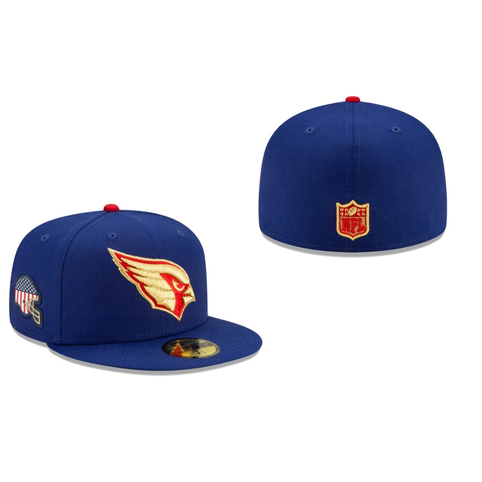 Cardinals Blue Americana 59FIFTY Fitted Hat