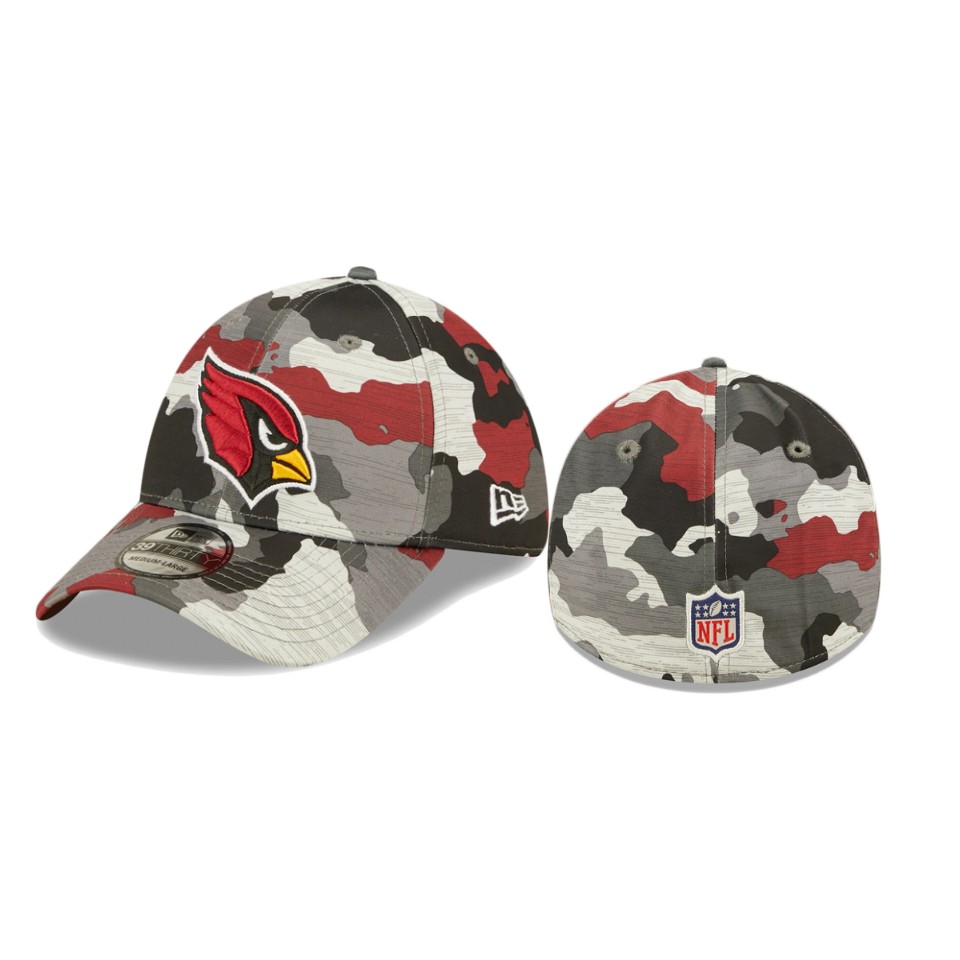 Cardinals Camo 2022 NFL Training Camp 39THIRTY Flex Hat